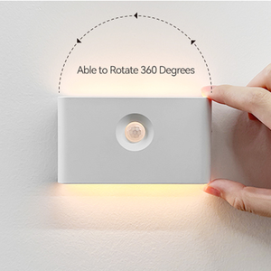 Up Down Wall Sconce <strong>Dusk</strong> <strong>to</strong> <strong>Dawn</strong> Motion <strong>Sensor</strong> Magnetic Mount AAA Battery Night Lights Wardrobe Kitchen Room Led Cabinet Light - Product Image 2