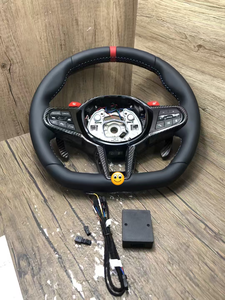 Conjunto de Volante Multifuncional para <span class=keywords><strong>BMW</strong></span> G20 G30 I3 <span class=keywords><strong>I4</strong></span> X3 X5 M Sport, Volante de Cuero - Product Image 2