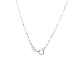 Dainty Cross Shaped Sparkle White Pt950 Fine Thin Pendant <b>Necklace</b> <b>Chains</b> Unisex Casual Daily Wear Gift Platinum Jewelry - Product Image 1