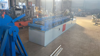 Quille en acier léger 2 en 1 ligne de production double course cloison sèche panneau de gypse CD UD profil canal feuille rouleau formant la machine