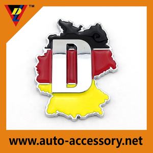 Nuovo distintivo della bandiera del prodotto Design adesivo laterale della carrozzeria cromata per adesivi autoadesivi con LOGO sportivo <span class=keywords><strong>Peugeot</strong></span> - Product Image 6