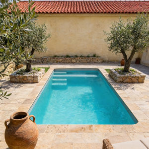 Piscine de natation en cuvette, parcours d'obstacles aquatiques, couverture de piscine enterrée, crevo za pool, alvacoda pool, flotteur de piscine, piscine de luxe - Product Image 4