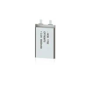 5500mAh Lithium Soft Cell 8mm CP783970 For GPS Wireless Asset Tracking Tag Asset Tracer