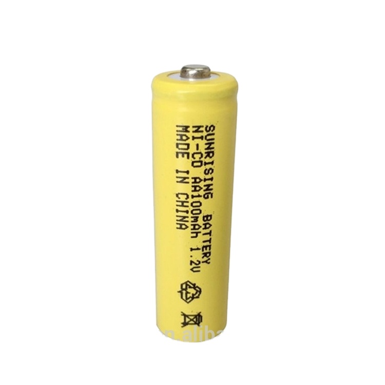 Ni-cd Aa 100mah 1.2v Rechargeable Battery