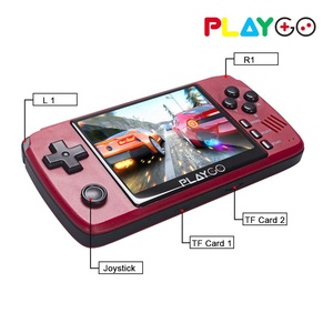 caliente rojo de bolsillo de 3,5 pulgadas Ips pantalla precargada de 1000 juegos <span class=keywords><strong>Playgo</strong></span> consola de juegos portátil - Product Image 4