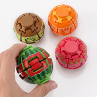 Balle de pression et de rotation Kiwi Fruit Orange, de haute qualité, pour fruits et melons, jouet anti-stress, Fidget Spinner, Gyro