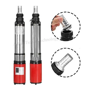 Pompa Submersible Baja Tahan Karat 12V/24V/48V Daya Angkat Tinggi 55m Pompa Sumur Dalam Sekrup DC untuk Kebun Rumah Irigasi Pertanian Tenaga Surya - Product Image 6