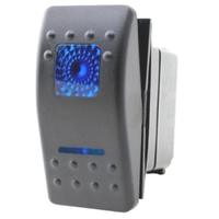 Interrupteur à bascule double pour treuil et compresseur, 12V LED, pour pare-chocs de véhicules tout-terrain 4x4, Jeep, UTV, ATV