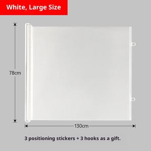 <span class=keywords><strong>Barrière</strong></span> de porte pour chat rétractable, <span class=keywords><strong>barrière</strong></span> de sécurité pour animaux de compagnie avec serrure, installation facile - Product Image 5