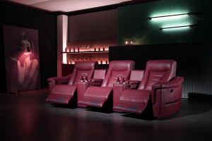 Sofá grande simple a la moda, sofá cama para sala de estar, Serie de sillón de sofá con ascensor eléctrico, muchas <span class=keywords><strong>personas</strong></span> se encuentran viendo películas y TV - Product Image 6