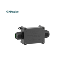 Boîte de jonction électrique étanche en nylon plastique IP68 de qualité supérieure avec pinces à fil pour l'électronique et le boîtier de l'instrument
