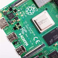 覆盆子皮4 1gb 2gb 4gb 8GB套件覆盆子皮4型号b启动器全套套件