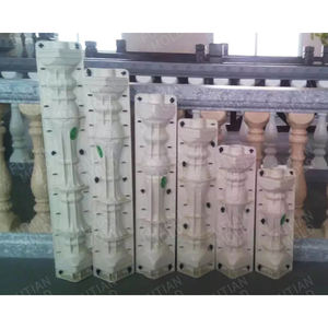 قالب سياج خرساني من المورد ، قالب درابزين بلاستيكي abs ، عمود درابزين ، ألواح عمود عمود ، شكل حاجز مزهرية للجدار - Product Image 2