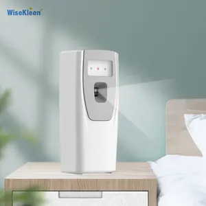 OEM wandmontierte Mini-Zimmer-Deodorizer-Maschinen automatischer Sprühen Parfüm-Aerosol-Dispenser für Luftuft LED WerkspreisQ
