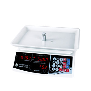 Balance électronique numérique 60 <span class=keywords><strong>kg</strong></span> de haute qualité avec affichage LED, étanche, pour fruits de mer - Nouveauté 2026, Meilleures ventes - Product Image 6