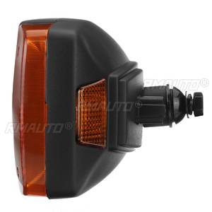 24V LED Headlights with Indicator Turn Signal Lamp Worklight Universal for Tractor Excavator JCB Telehandler Loader <b>Forklift</b> - Product Image 3
