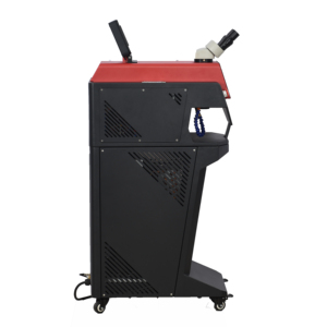 Nouvelle machine de soudage au laser à fibre métallique portable de haute qualité 200W certifiée CE Garantie 1 an Rouge Bleu Youmir - Product Image 3