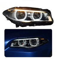 Ensemble de phares à LED laser complets pour BMW Série 5 F10 F18 2010 2017 Style Ikon DRL Projecteur Phare avant