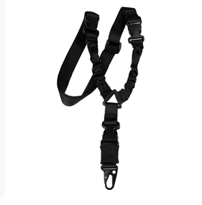 Sangle tactique DFR701 à point unique, accessoires robustes, sangle de fusil réglable à dégagement rapide, sangle de fusil discrète avec bungee - Product Image 1