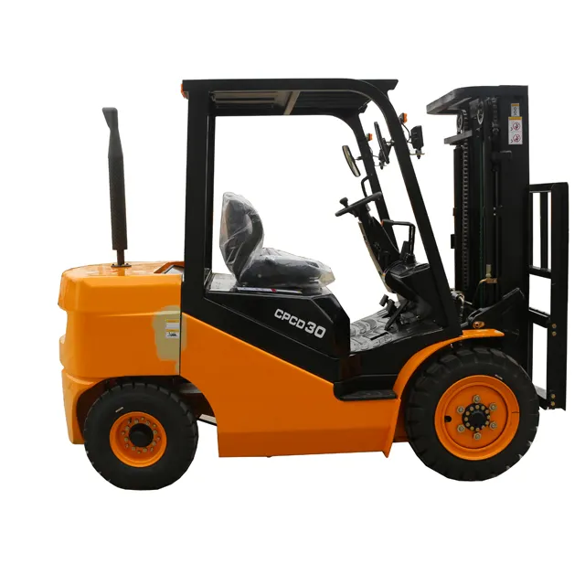 H seri otomatik şanzıman 2 aşamalı 3m direk 3.0 ton hidrolik dizel forklift japonya c240 motoru ile