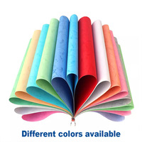 Papier marbré gaufré A4 multicolore 210 g/m² pour couverture de menu, solution d'approvisionnement unique avec 100 feuilles sous film rétractable