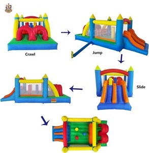 <span class=keywords><strong>Trampoline</strong></span> gonflable commercial portable pour enfants, <span class=keywords><strong>jeu</strong></span> de hopscotch pour location à domicile, fabriqué en Chine - Product Image 6