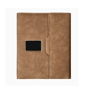Agenda multifonctionnel A5 à trois volets avec chargeur sans fil intégré, <span class=keywords><strong>batterie</strong></span> externe 8000 mAh - Product Image 2