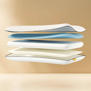 Cuscino <span class=keywords><strong>in</strong></span> <span class=keywords><strong>Memory</strong></span> Foam regolabile cuscino <span class=keywords><strong>per</strong></span> <span class=keywords><strong>dormire</strong></span> multistrato di qualità con modello solido <span class=keywords><strong>in</strong></span> poliestere elastan <span class=keywords><strong>per</strong></span> il mercato Online - Product Image 1