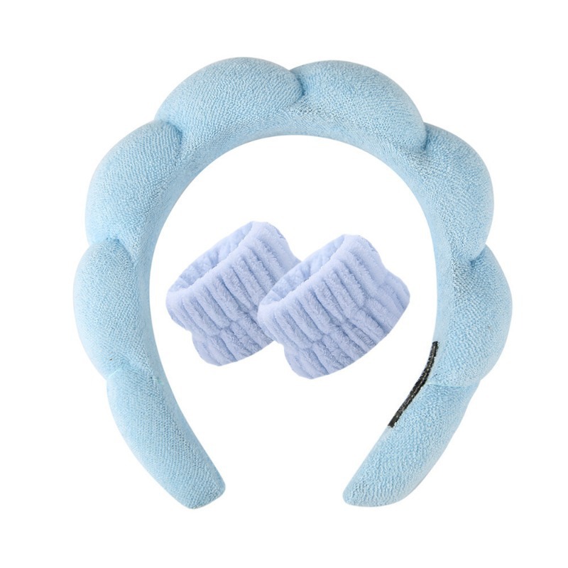 Ensemble trois pièces bandeau bleu