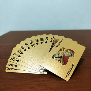 Offre Spéciale – Cartes à Jouer Personnalisées Entièrement Noires (Dollar Américain) pour Promotion Marketing – Impression Écologique – Poker de Casino - Product Image 1