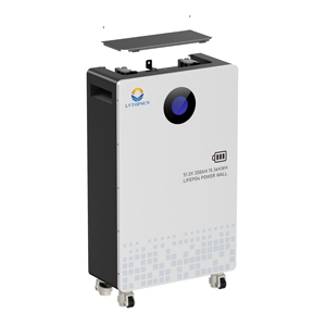 Batterie au lithium LiFePO4 15 kWh, rechargeable solaire, boîtier 48 V 300 Ah, écran tactile couleur, support au sol, 6000 cycles - Product Image 6