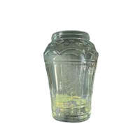Abat-jour en verre mosaïque 2025, motif floral, produit en verre de qualité standard ; Bouteille en verre