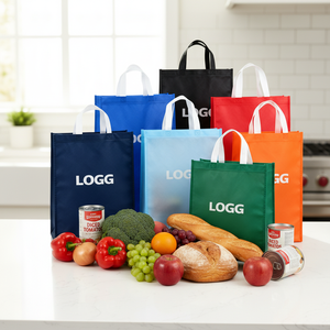 Cheap Shopping Grocery Store Reusable Large Heavy-duty Tote Bag Customizable Logo Digital Printing Hot Promotion Non-woven