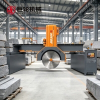 Sistem Kontrol Hidrolik Pemotong Blok Granit Marmer Multi Disc Tugas Berat untuk Pemrosesan Pabrik Batu Alam Basalt