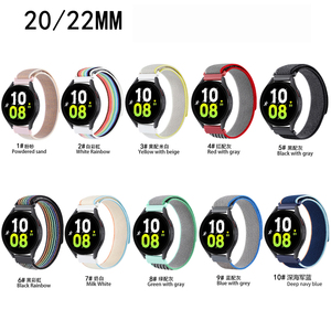 2024สายไนลอนอ่อนน้ำหนักเบายืดได้20 22มม. สำหรับ Samsung WATCH 6 HUAWEI WATCH 4 Gt3 - Product Image 5