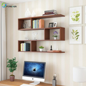 <span class=keywords><strong>Estante</strong></span> de pared <span class=keywords><strong>flotante</strong></span> de madera moderno, 3 tamaños para sala de estar, cocina, baño, comedor, entrada de pasillo de Hotel, almacén, apartamento escolar - Product Image 5