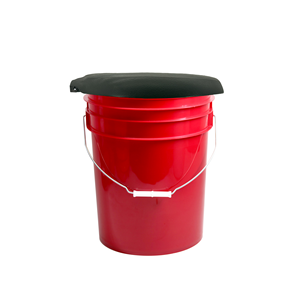 Couvercle de toilette extérieur portable PP matériel fabriqué en Chine seau en plastique avec couvercles - Product Image 1