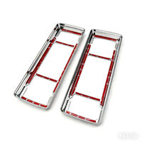 Autocollant de protection pour feux antibrouillard arrière de voiture, pour Toyota Land Cruiser LC76 LC78 LC79 Pickup LH+RH