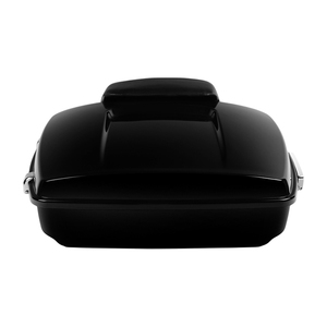 Baúl Trasero para Motocicleta ABS Negro Brillante <span class=keywords><strong>de</strong></span> 10.7 Pulgadas con <span class=keywords><strong>Respaldo</strong></span>, Compatible con Harley Touring Road Street Glide 2014-2023 - Product Image 6