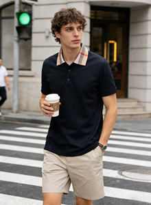 Ensemble décontracté 2 pièces pour homme (T-shirt et short) 100 % coton, motif imprimé et brodé – Vente en gros et dropshipping disponibles - Product Image 5