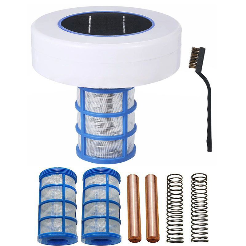 New IP65 Solar Pool Ionizer with LED Light Source CRI 80 360 Beam Angle for Garden Application