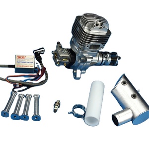 Moteur d'avion DLE35RA à essence, monocylindre ou bicylindre, deux temps, échappement latéral, refroidissement par air naturel, démarrage manuel, deux phases - Product Image 1