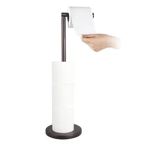 New Stainless Steel Toilet Paper Holder Tissue Holder Hanging Bathroom Roll Paper Holder Stand