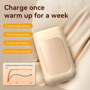 6000 mAh, recharge USB, réglage de la température sur trois niveaux, mini chauffe-mains portable quatre couleurs - Product Image 2