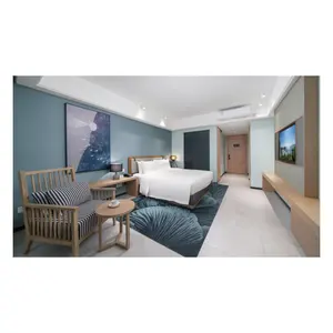Proyecto de hotel Proveedor de muebles de hospitalidad Muebles de habitación de hotel modernos personalizados Muebles de apartamento