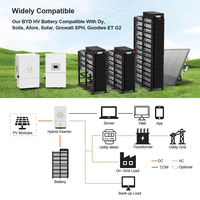 Sistemas de Almacenamiento de Energía Solar Powergo de 50kWh-100kWh en Contenedor de Alto Voltaje con Baterías BYD LiFePO4 para Uso Industrial y Comercial