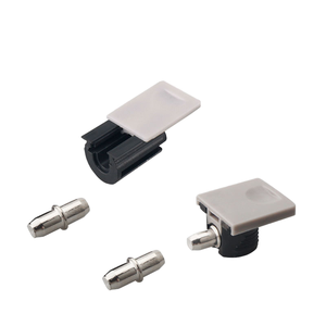 Khrom selesai besi baja kabinet fitting rak dukungan pin braket untuk mebel Cam kunci kayu konektor dapur lemari pakaian - Product Image 1