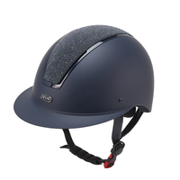 Casque d'équitation réglable avec strass pour la sécurité en collaboration, ensembles et accessoires équestres haut de gamme