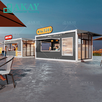 Kiosque de Café de Luxe Mobile, Maison Pliante, Cabine Modulaire Préfabriquée, Maison Capsule, Mini Boutique Conteneur