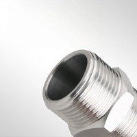Konektor Kabel Baja Tahan Karat Anti Ledakan IP68, Adaptor Kotak Sambungan Kabel Industri dengan Ulir Pipa Pria